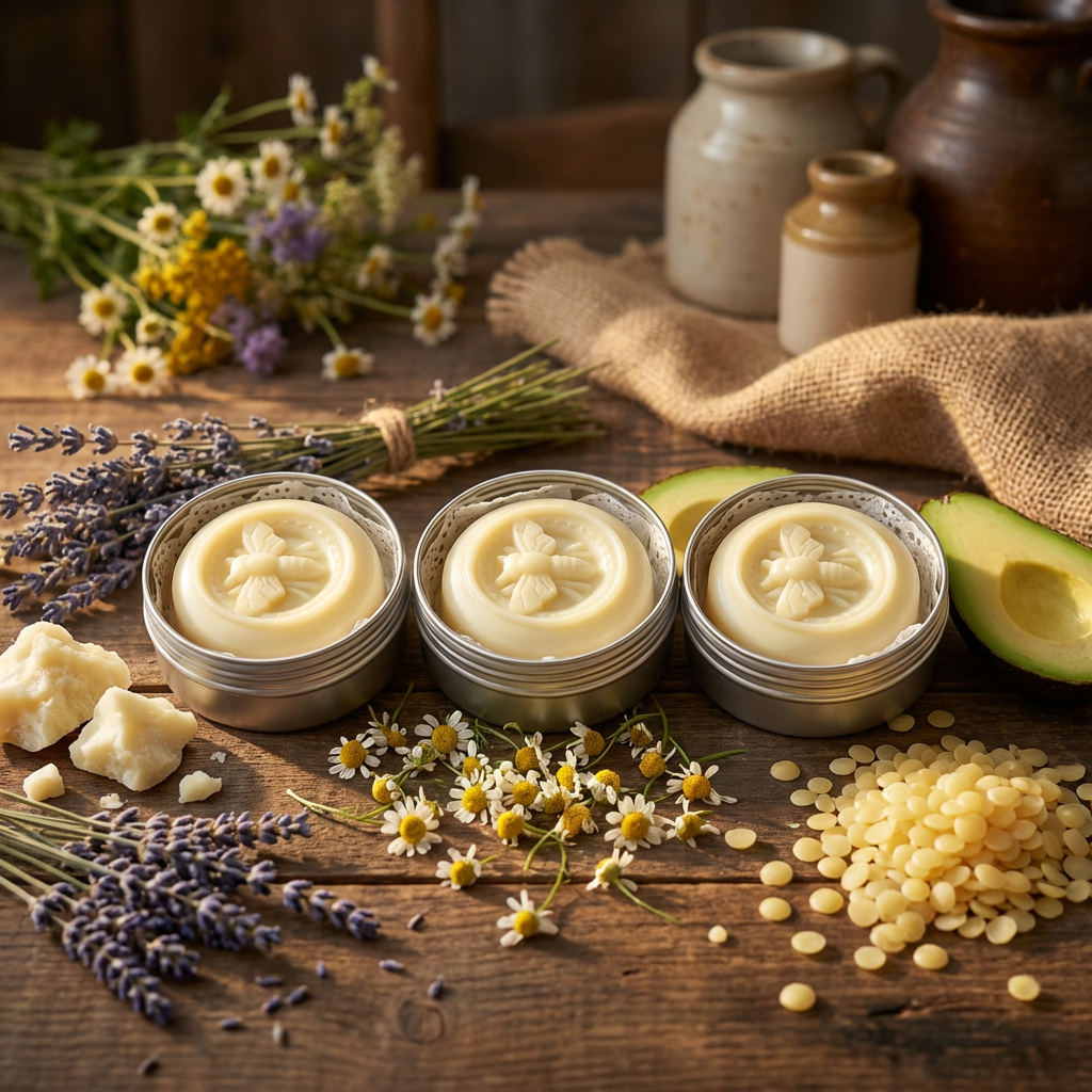 Natural Solid Lotion Bars