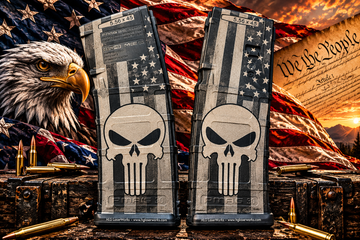 Patriotic PMAGs with Eagle and Constitution