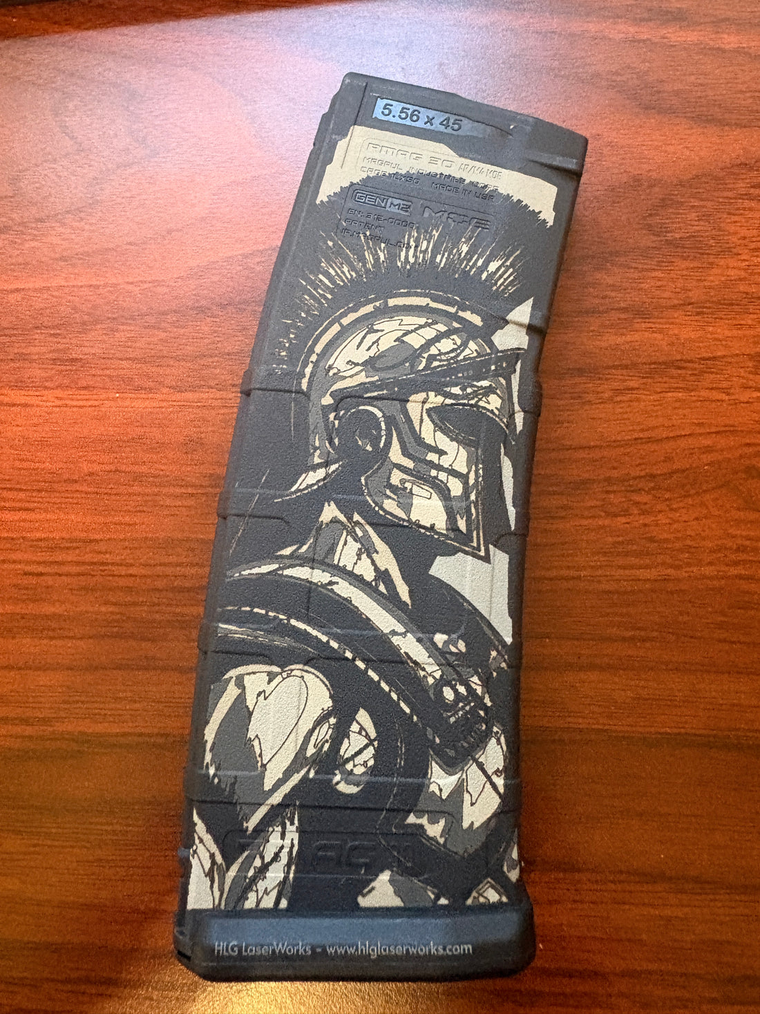 Spartan Warrior Magazine Battlefield