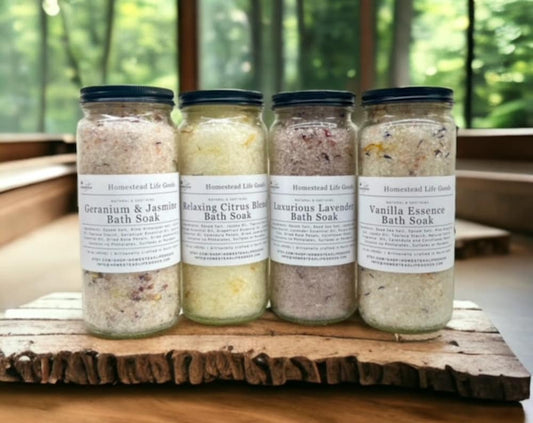 Luxury Bath Soaks - Various Scents