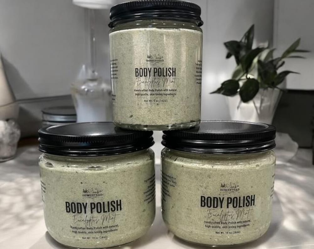 Body Polish - Sugar Scrub for Glowing Skin