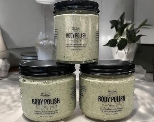 Body Polish - Sugar Scrub for Glowing Skin